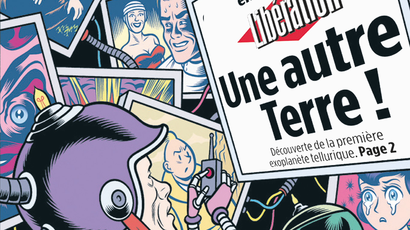 Exposition La Une s'affiche en BD - Alain Blaise- Ecole IntuitLab.- 11 avril 7 mai 2020-Festival BD Aix 2020