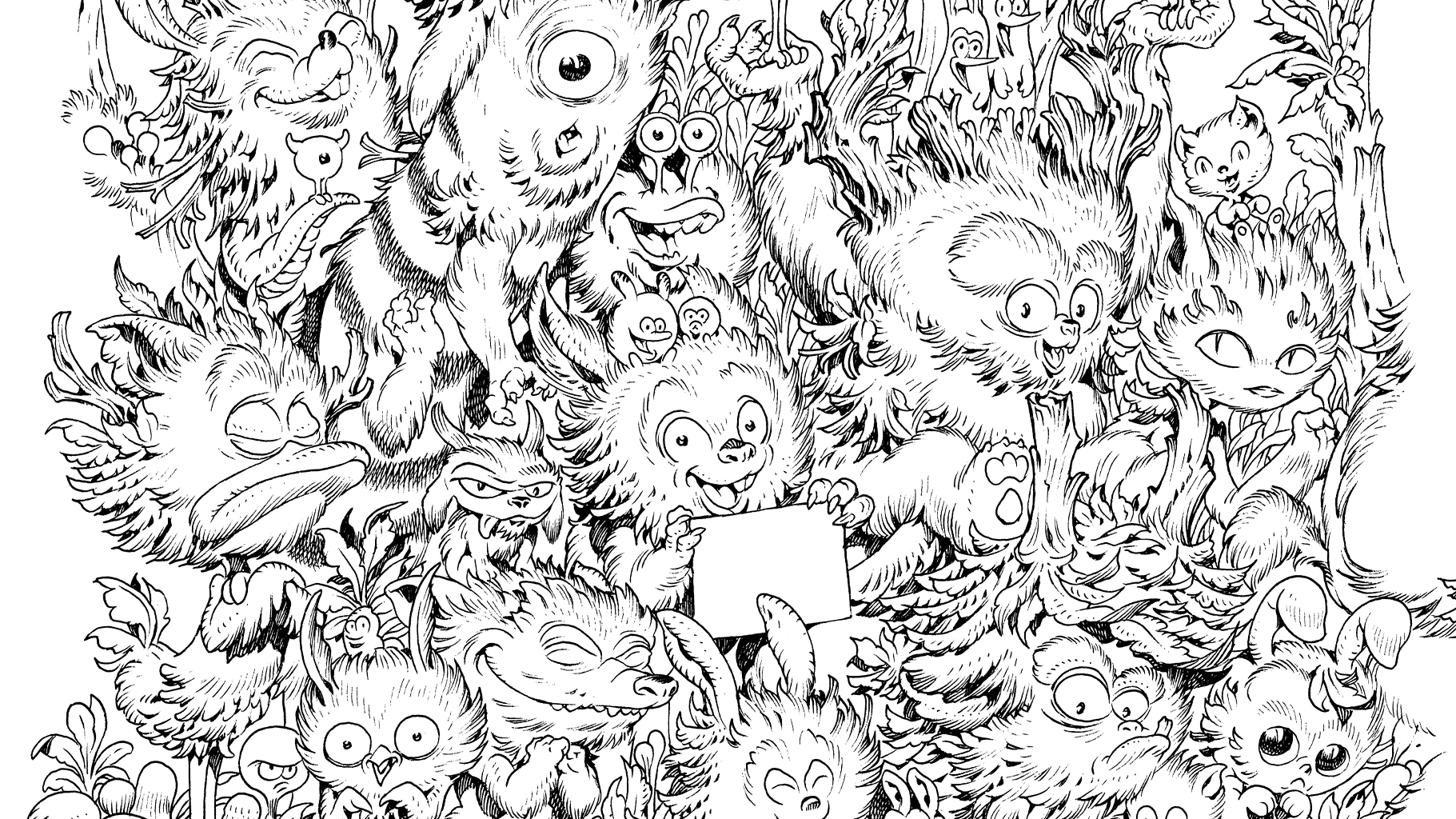 (c)STAN MANOUKIAN- RDV GRAND COLORIAGE ZOO MONSTERS- BDAIX2020