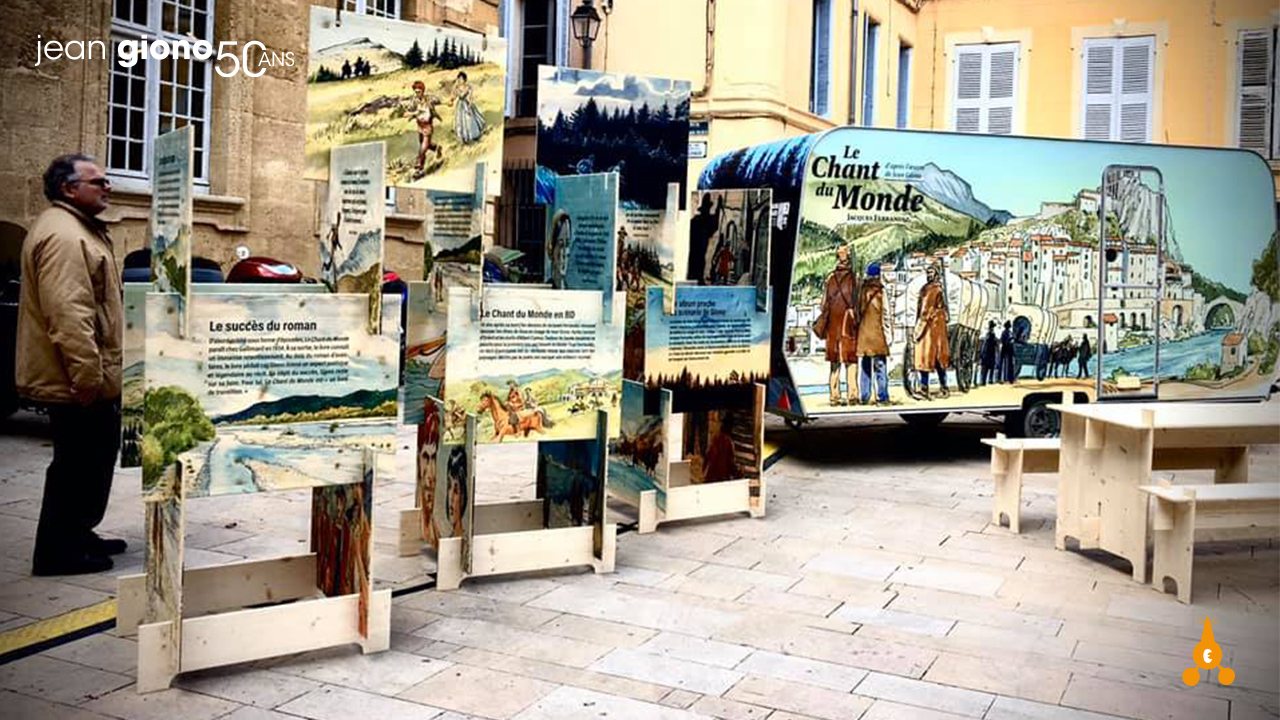 caravane le chant du monde giono jacques ferrandez