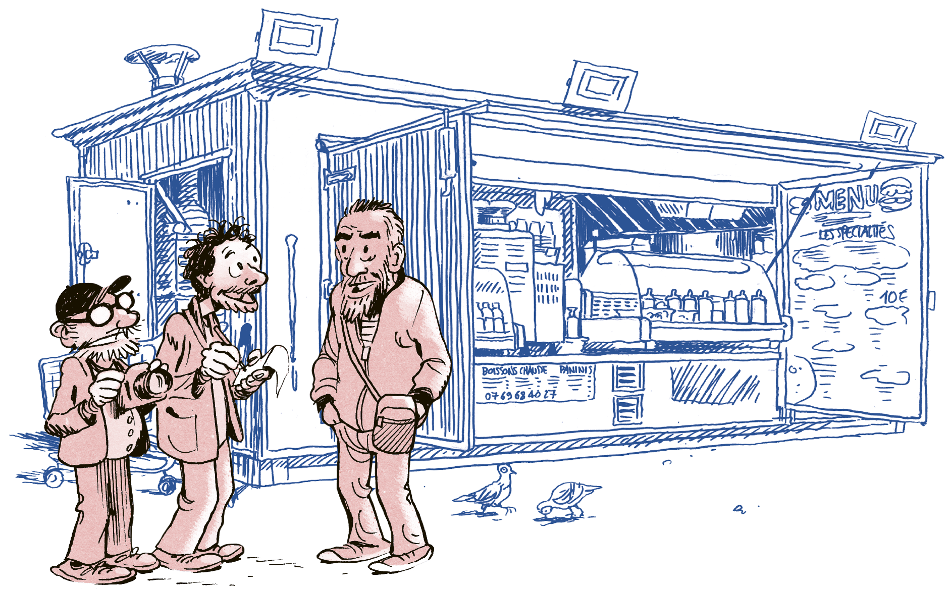 60 ans : Encagnane en BD - Rencontre avec Sid Ahmed par Guillaume Guerse