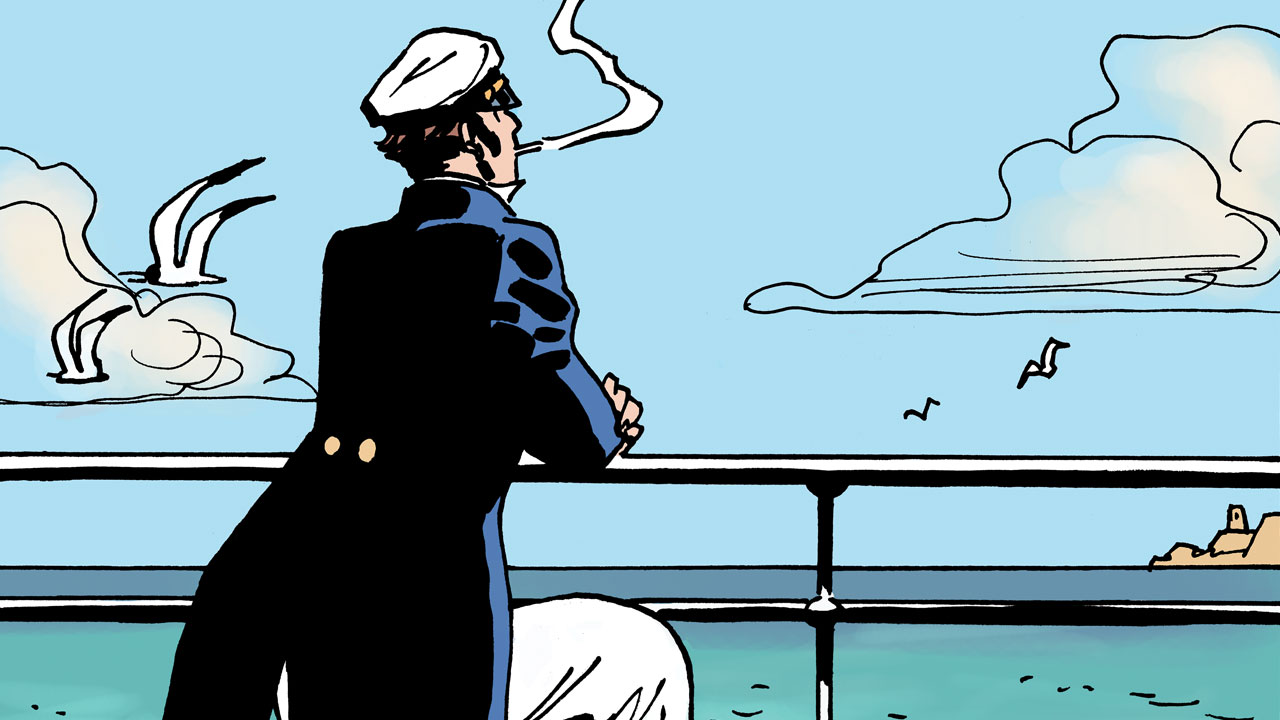 CORTO MALTESE DÉBARQUE À MARSEILLE