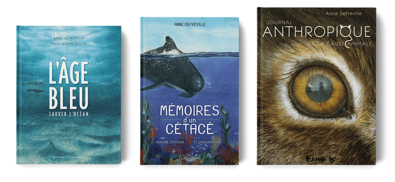 extraits de la bibliographie d'Anne Defréville