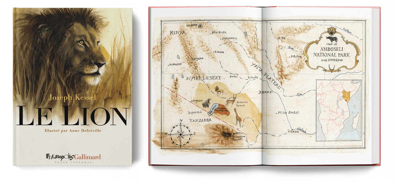 Le Lion de Joseph Kessel illustré par Anne Defréville
