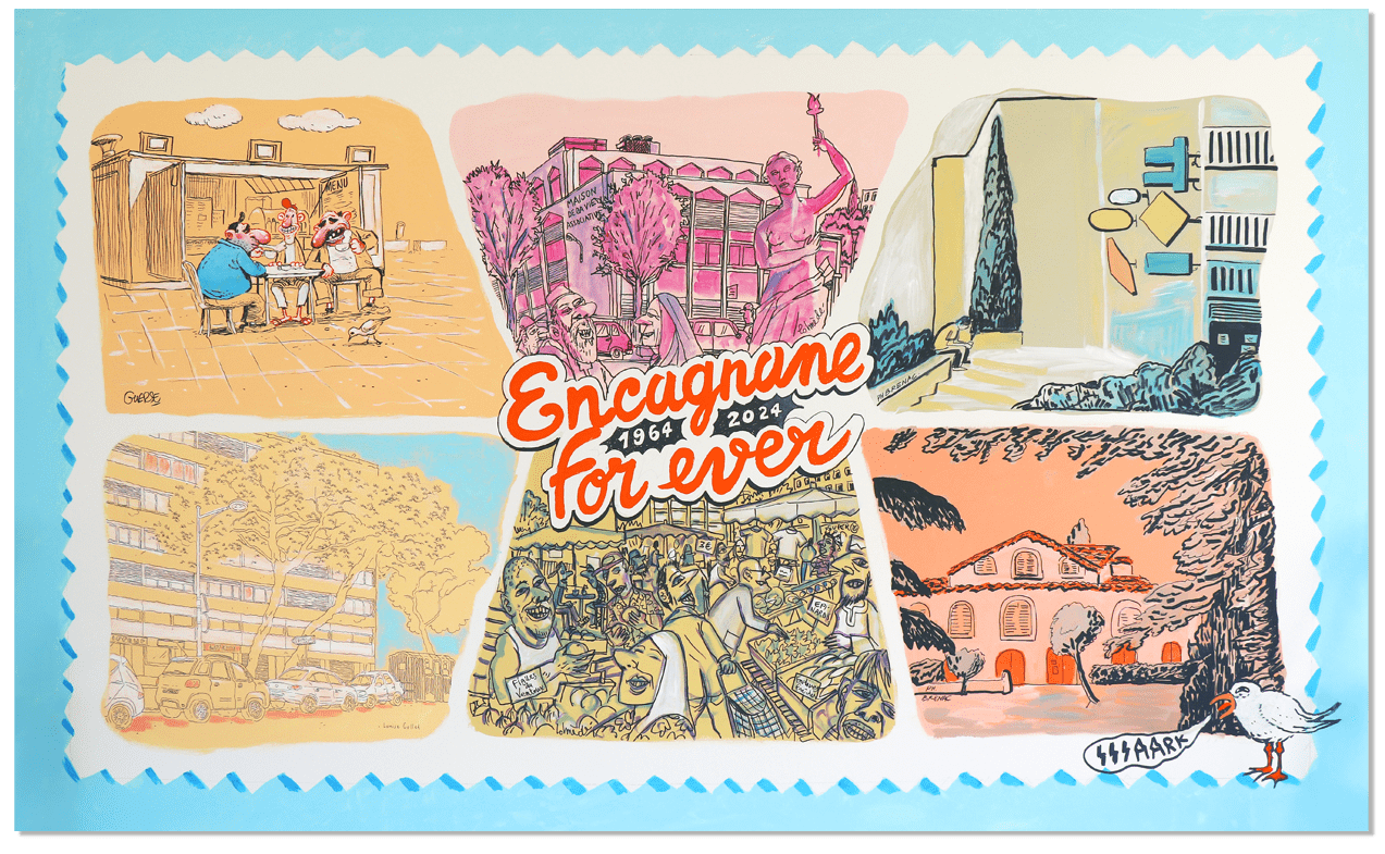 Encagnane for ever - la grande toile