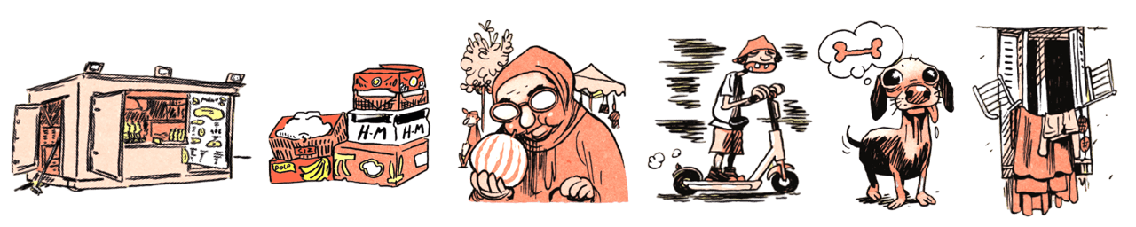 Encagnane en BD - Extraits du Jeu de l'Oie