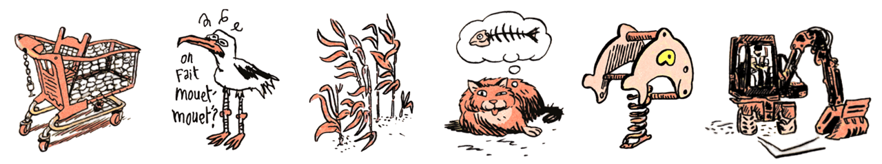 Encagnane en BD - Extraits du Jeu de l'Oie