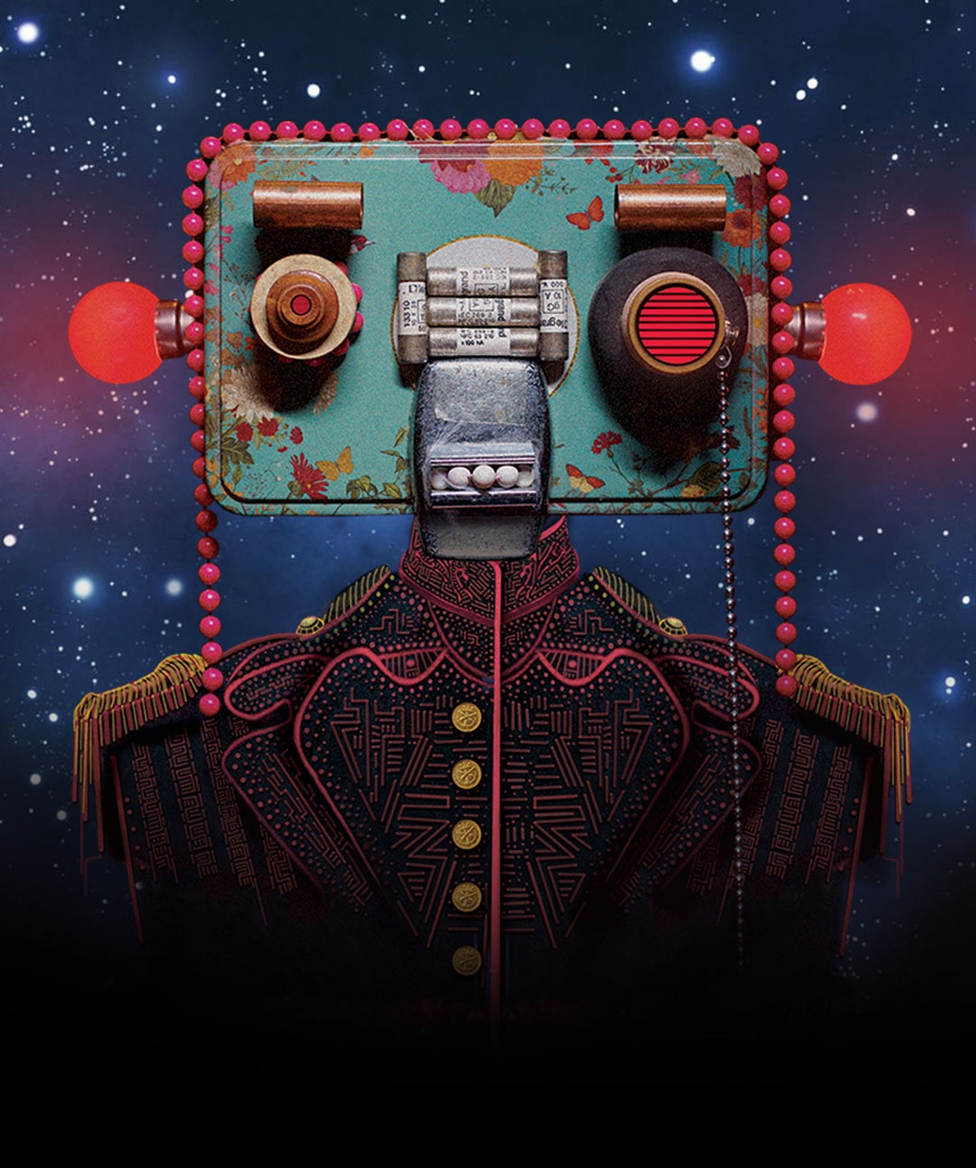 Bernie le robot interactif du Domaine Enigma
