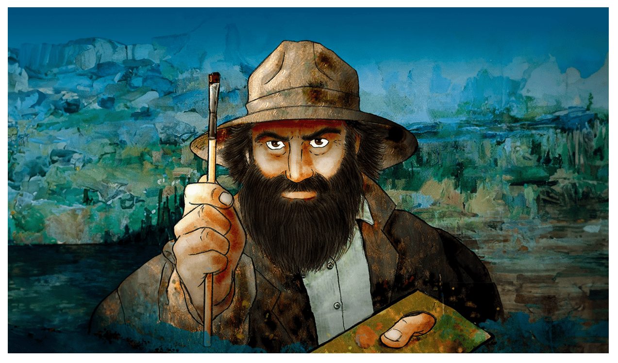 Cezanne, un rebelle en provence - détail de la couverture