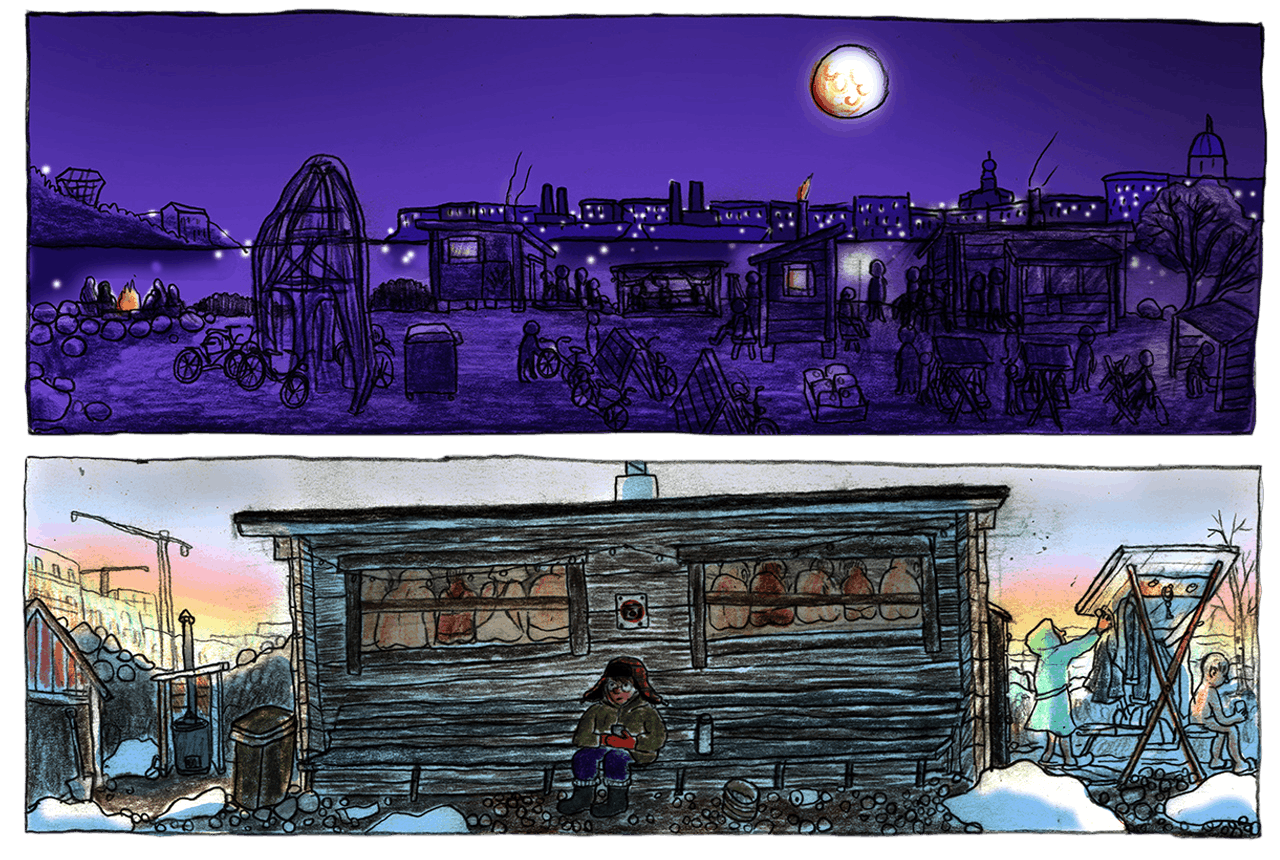 Travaux inédits d'Amanda Vähämäki