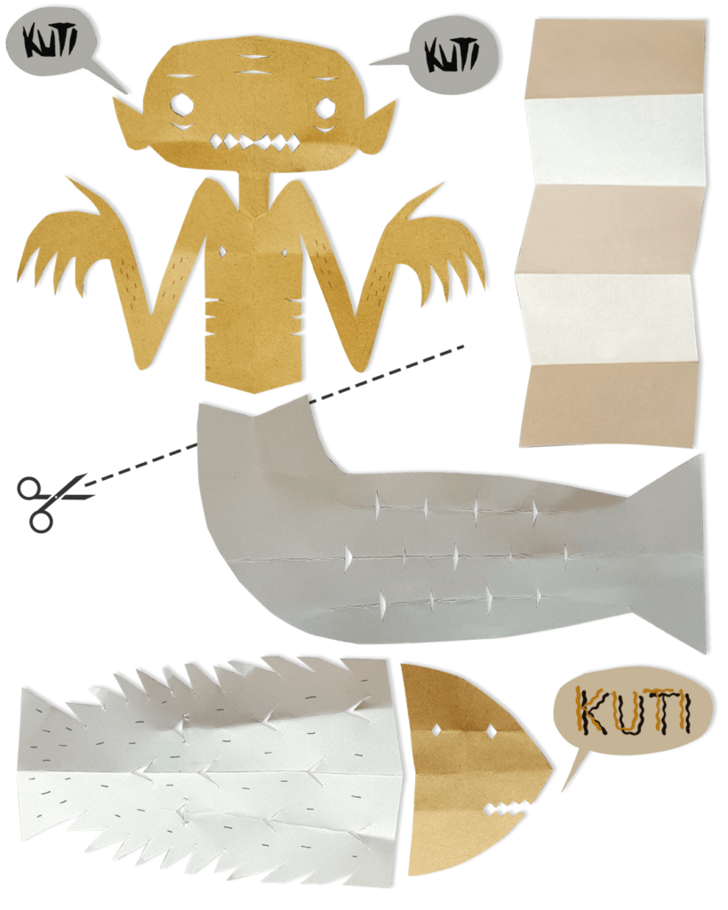 Extrait de la couverture de Kuti n°48 © Aiju Salminen - KutiKuti