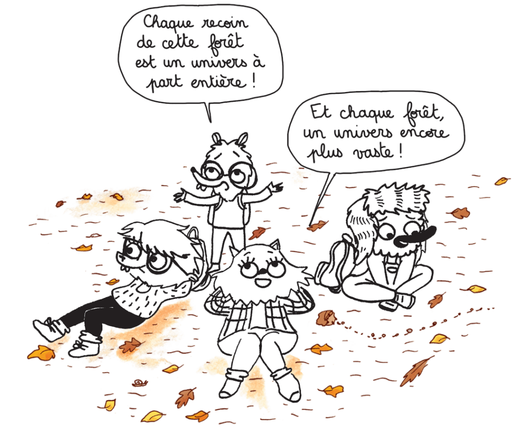 « Le Super week-end des forêts » (extrait) ©Gaëlle Alméras - Maison Georges