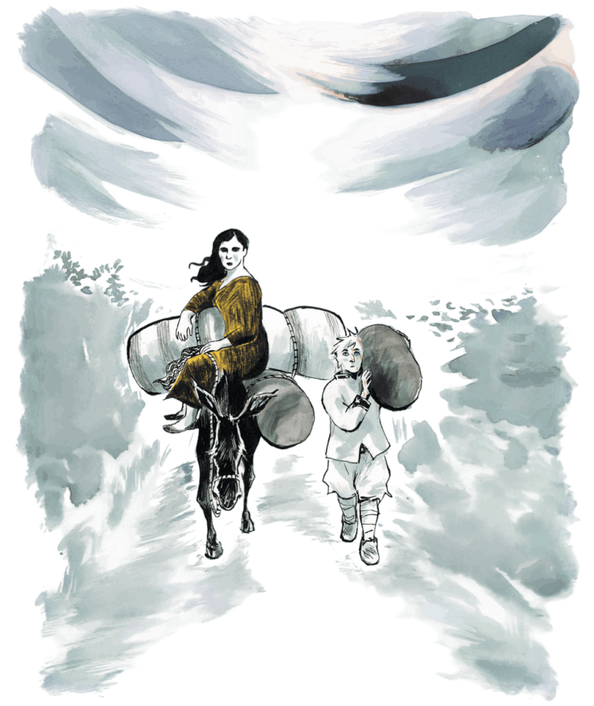 « Il ne devra plus y avoir d’orphelins » d’après « Le compagnon de voyage » de Curzio Mlaparte (extraits) ©Aurélien Ducoudray & Thomas Azuélos - Futuropolis