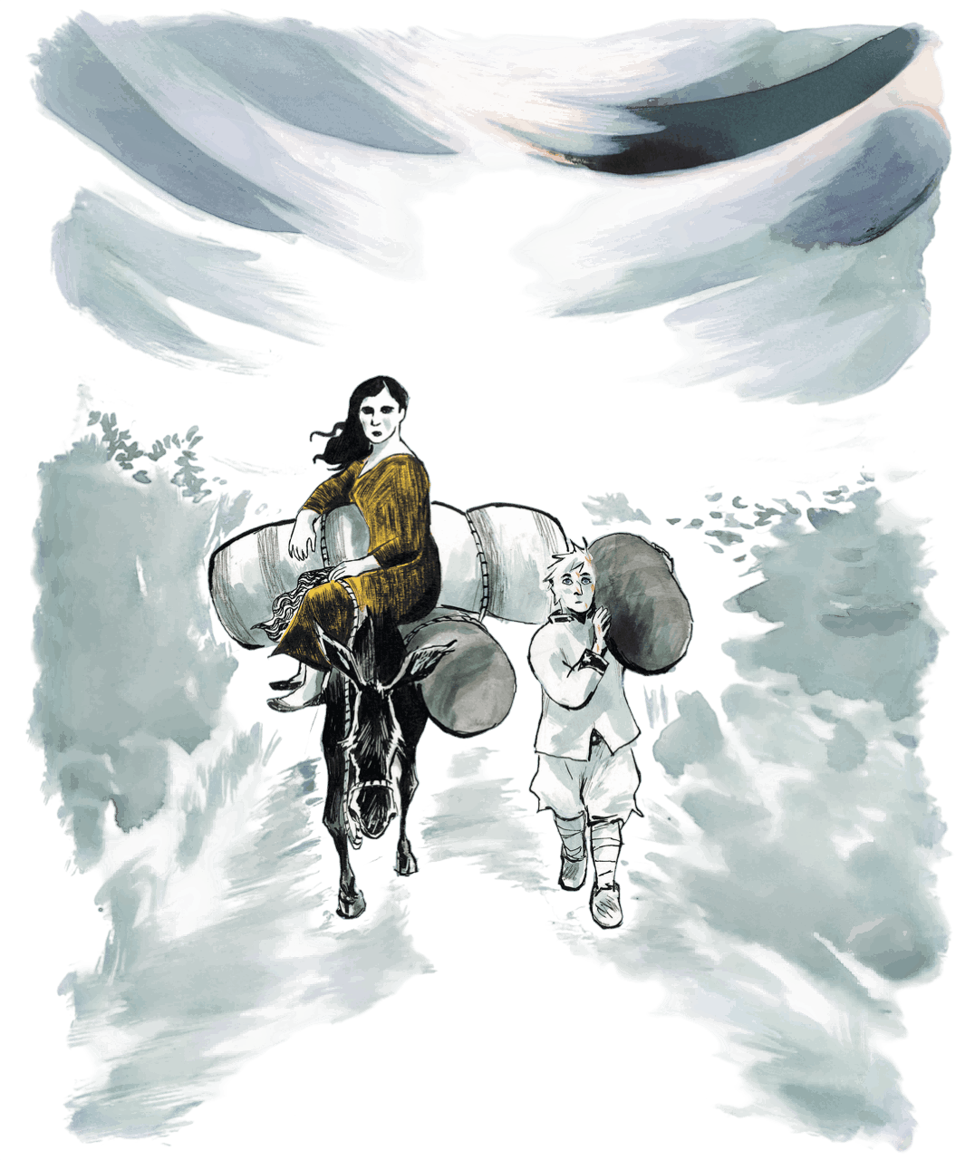 « Il ne devra plus y avoir d’orphelins » d’après « Le compagnon de voyage » de Curzio Mlaparte (extraits) ©Aurélien Ducoudray & Thomas Azuélos - Futuropolis