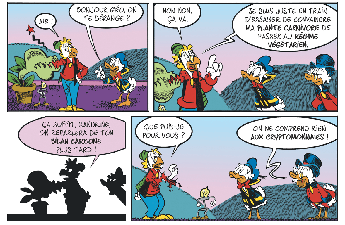 Picsou & les Bit-coincoins(extrait 3) ©Glénat - Disney