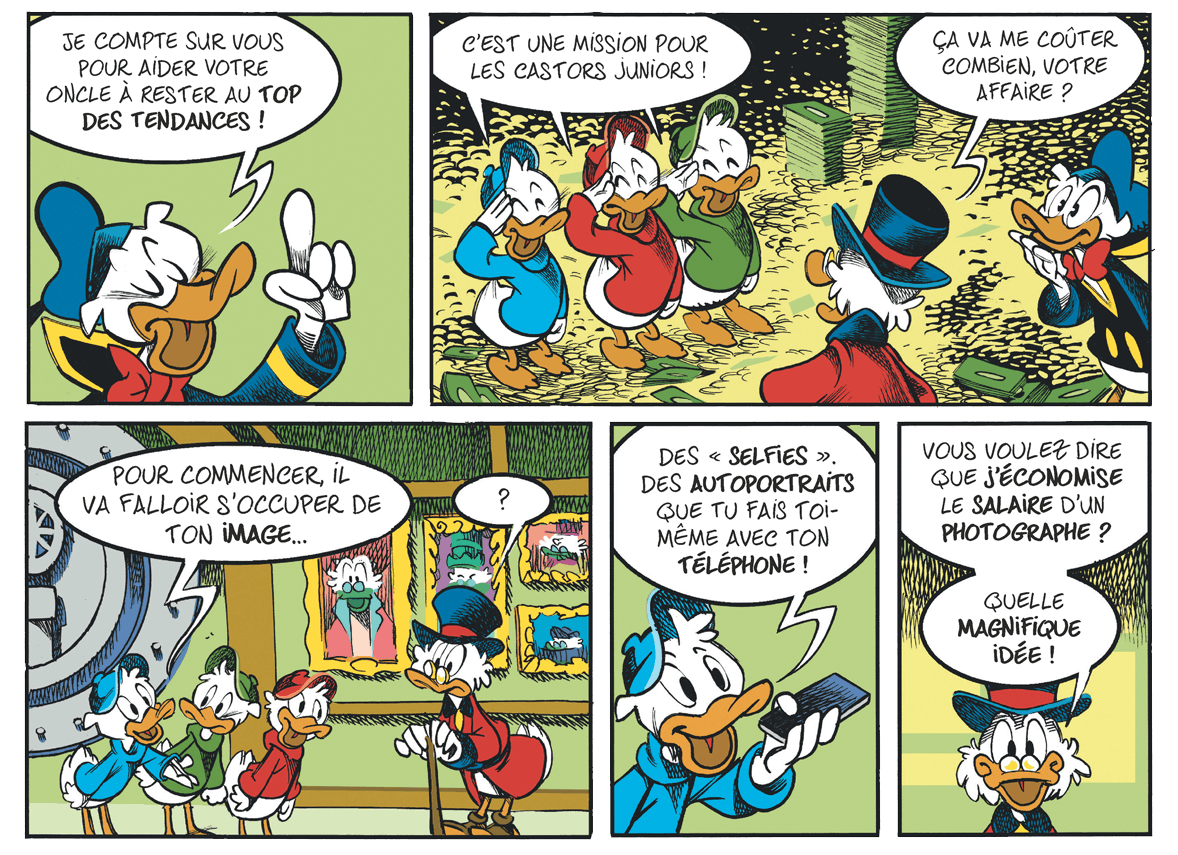 Picsou et les Bit-coincoins (extrait 5) ©Glénat - Disney